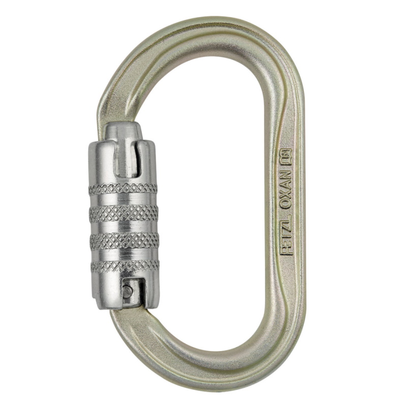 MOUSQUETON PETZL OXAN TRIACT LOCK - Vermeer France Elagage