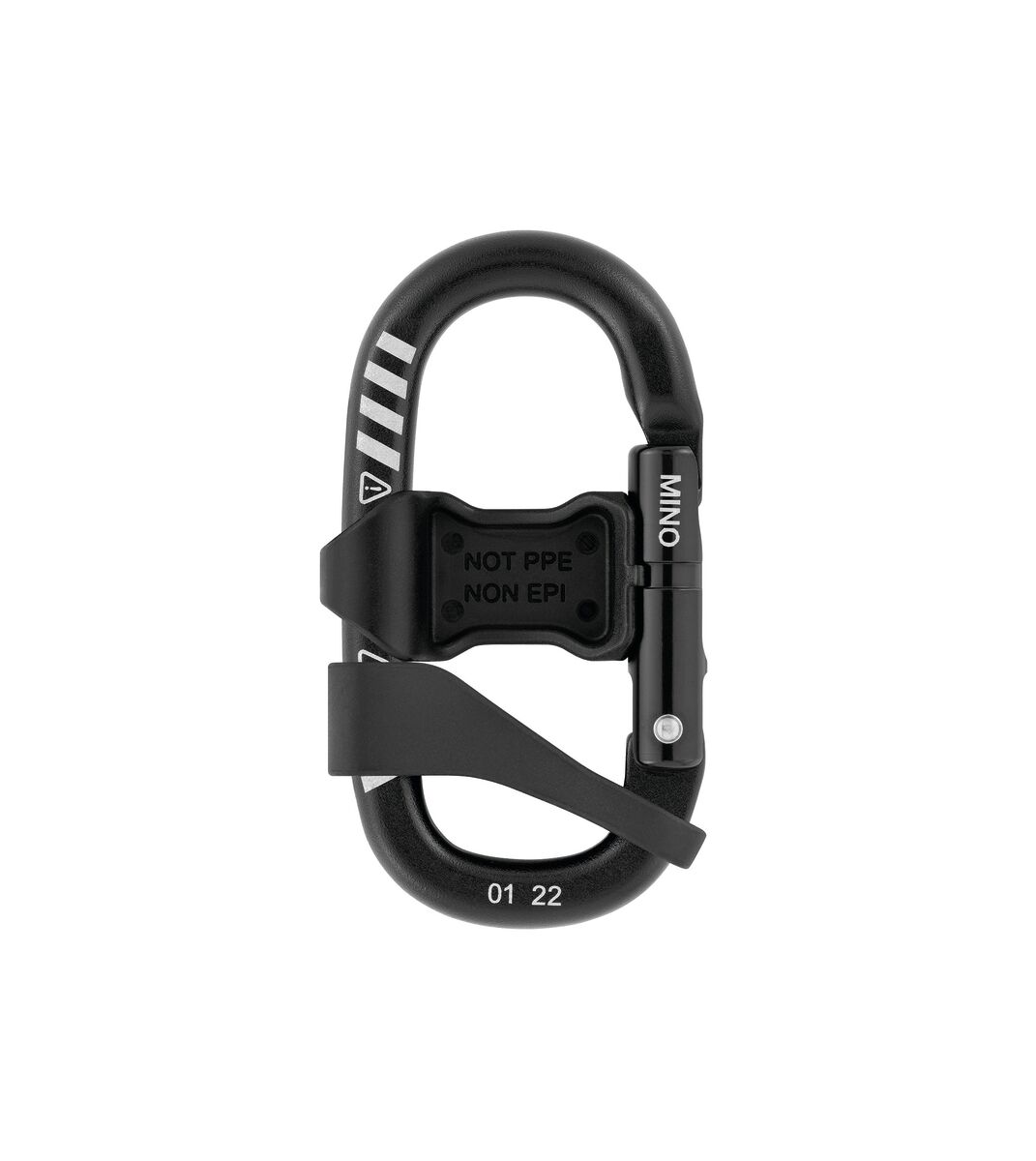 PETZL - Mousqueton demi-rond multi-directionnel GrisScrew Lock - Field  WorkWear